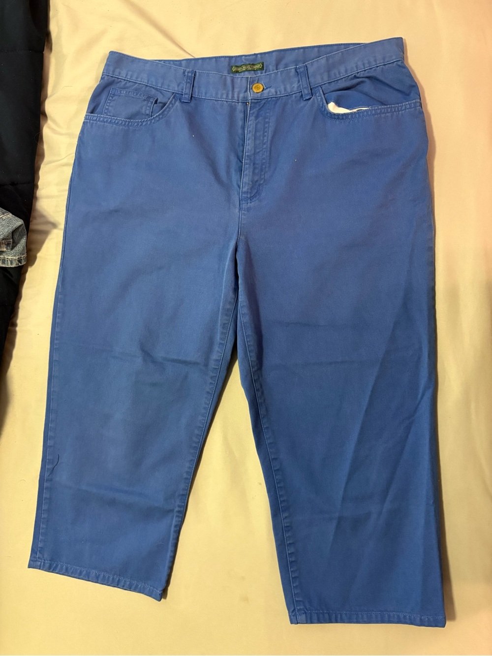 Vintage Blue Ralph Lauren ankle-high jeans
